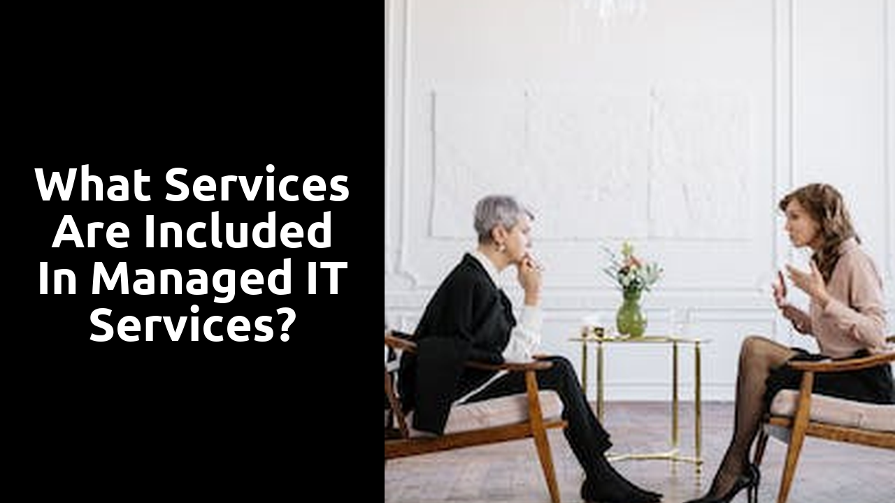 What services are included in managed IT services?